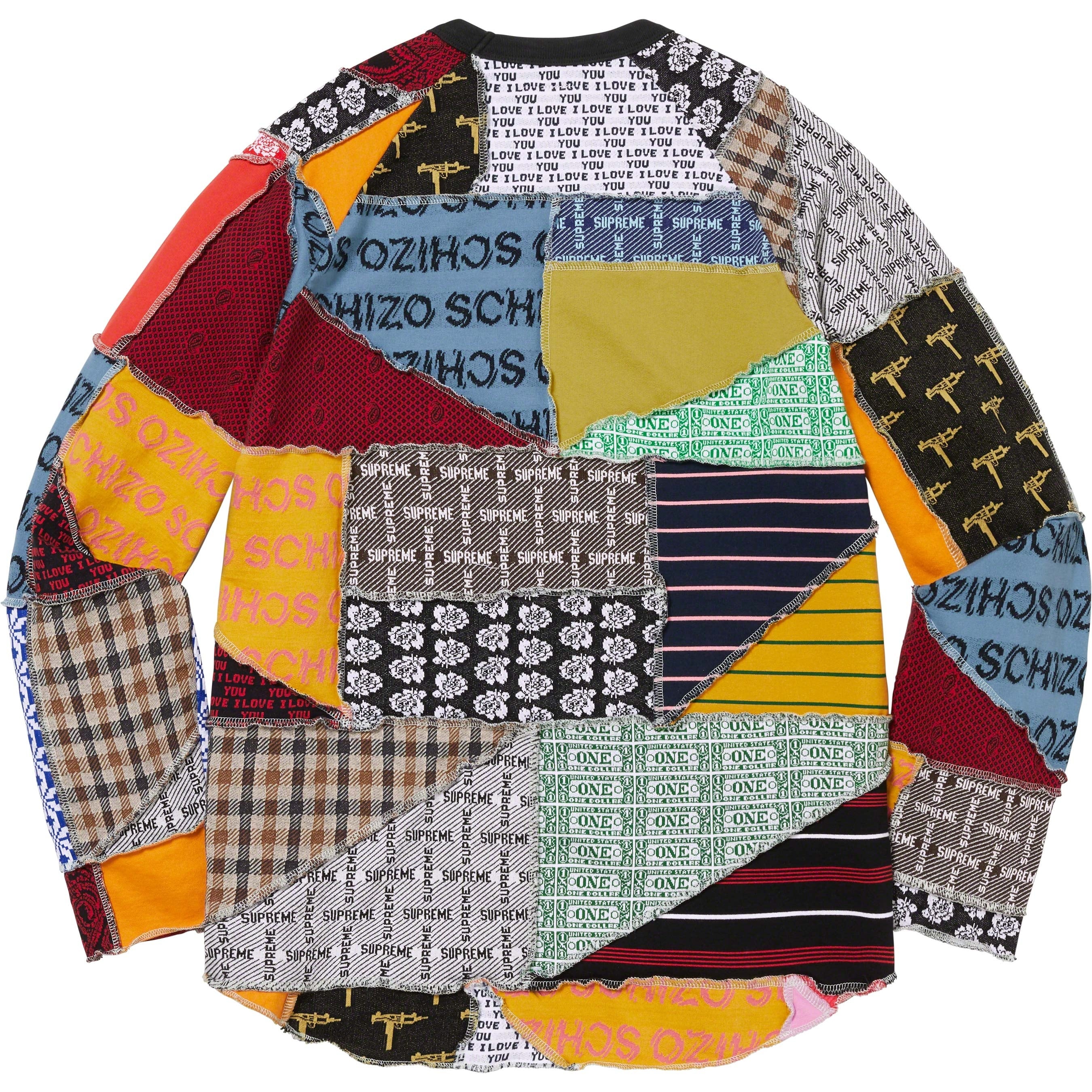 Patchwork Jacquard L/S Top view 11